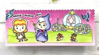 Cinderella Inspired Slimline Card | The Sassy Club