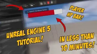 Elevate Your Game: Mastering the Unreal Engine 5 Player Health Bar!