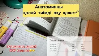 АНАТОМИЯНЫ қалай тиімді оқимыз?😎|Анатомия|Латын тілі