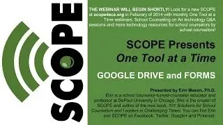 One Tool at a Time: GOOGLE DRIVE and FORMS