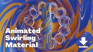 Downloadable Animated Material (Blender 3D)