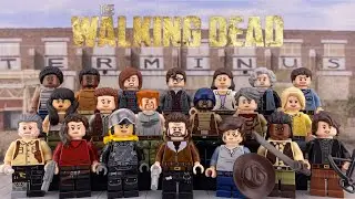 LEGO The Walking Dead Season 4 | How To Build All Main Characters