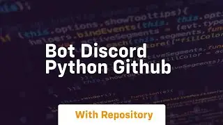 bot discord python github