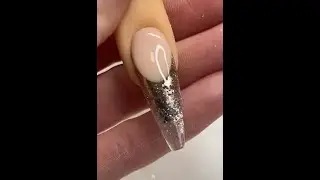 How to Encapsulate Glitters in Clear Nail Art Tutorial | Acrylic Nails