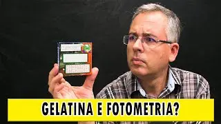 O que um pacote de gelatina pode te ensinar sobre fotometria