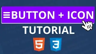 Button with Icon Tutorial - CSS & HTML