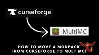 How to Move a Pack from CurseForge to MultiMC!