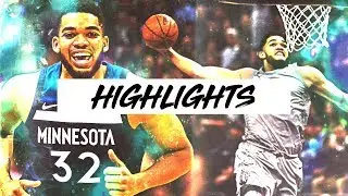 Best Karl-Anthony Towns Highlights 17-18 Season Part 1 | Clip Session