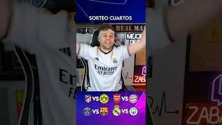 Sorteo cuartos de Champions League 2024 #Shorts