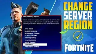 How to Change the Fortnite Server Region from your Windows PC | Switch Fortnite Server