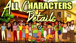 Shinchan All Character Details