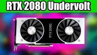 Undervolt your RTX 2080 for more FPS and Lower Temperature! - Tutorial