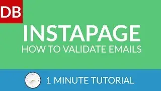 How to Validate Emails |  Instapage Landing Page Builder