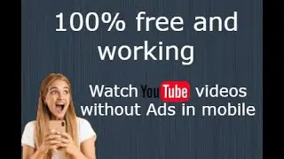 How to remove YouTube  Ads permanently in Tamil 100% free and working| adfree YouTube|ad blocker