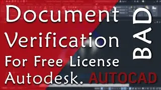 Document verification for free autodesk license. New student licence policy from autodesk.