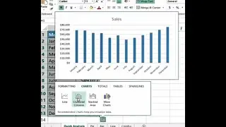 How to Create Bar Chart in Excel