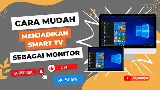Tutorial Menjadikan Smart TV Coocaa 32S7G sebagai Monitor
