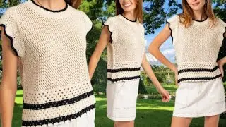 Вязание, летние КОФТОЧКИ, которые сейчас в МОДЕ. Knitting, summer BLOUSES that are in FASHION now.