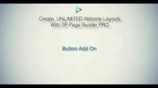 SP Pagebuilder Pro Tutorial -Button Add on