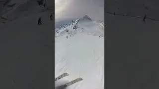 How high is this mountain? #skiing #glacier #austria