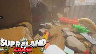 Supraland Crash Find 105 Scrap and 65 bones to complete the rocket