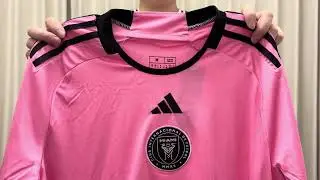 Inter Miami Home Jersey 2024 Unboxing + Review from jerseysfcsoccershop.com