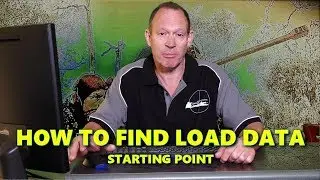 Hand Loading Data (how to find a starting load)