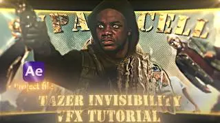 SUPA CELL | TAZER INVISIBILITY EFFECT | AFTER EFFECT TUTORIAL