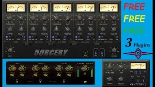 3 Plugins FREE - 5ORCERY - L3V3LL3R-X3 - FL4TT3RY - Plugin Dynamics (Compressor / Limiter)