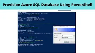 12 Provision Azure SQL Database Using PowerShell