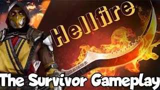 MK11 Scorpion 🦂 with Hellfire Blade | FW Elder Survivor Gameplay MK Mobile | Max Bonus’s points