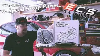 6 Speed Swapping a VW 5-Cylinder | ECS Tuning Delivers some Goodies for the 02Q Swap