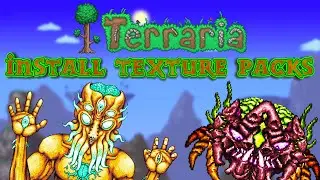 Terraria: How to Install Texture Packs (1.4 Resource Packs Tutorial)