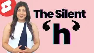 Correct Pronunciation Of Silent Letter Words With 'H' | Improve English Pronunciation  #shorts