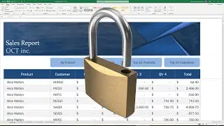 Lock and Unlock Microsoft Excel Cells