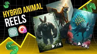 Create Viral Hybrid Animal Reels Video - FULL COURSE | Instagram Tiktok Trending AI Videos