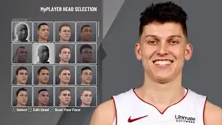 TYLER HERRO FACE CREATION NBA 2K21! HOW TO BUILD TYLER HERRO IN 2K21!
