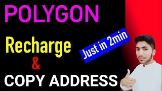 How to copy polygon (matic) wallet address || how to recharge polygon wallet | matic wallet address