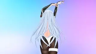 Race Queen Shenhe - Gomi Gomi Gomi【Genshin/MMD】