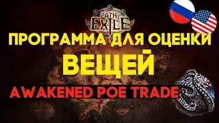 Программа для просмотра цен в ПОЕ. Awakened poe trade. Path of Exile. Кража.