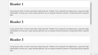 Sticky Header in CSS