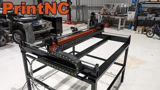 CNC milling machine build - PrintNC Finished