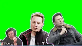 Elon Musk BEST ROCKET DESIGNER SPACEX TESLA MODEL FOOTAGE GREEN SCREEN