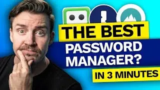 Best Password Manager 2024 | Top 3 recommendations in 3 MINUTES!🔥