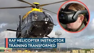 RAF using VR technology to replicate real-world flying