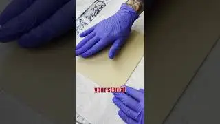 SPEED STICK VS STENCIL APPLICATOR ON FAKE SKINS