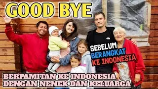 BERSAMA ISTRI BULE RUSIA PAMITAN SEBELUM PERGI KE INDONESIA