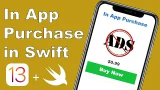 Swift In App Purchases In Your App (Xcode 11, Swift 5)