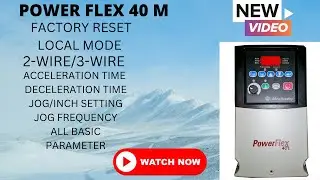 ALL BASIC PARAMETER FOR ALLEN BRADLEY || POWERFEX 40 IN HINDI