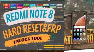 Redmi note 8 hard reset & frp unlock tool✔️One click